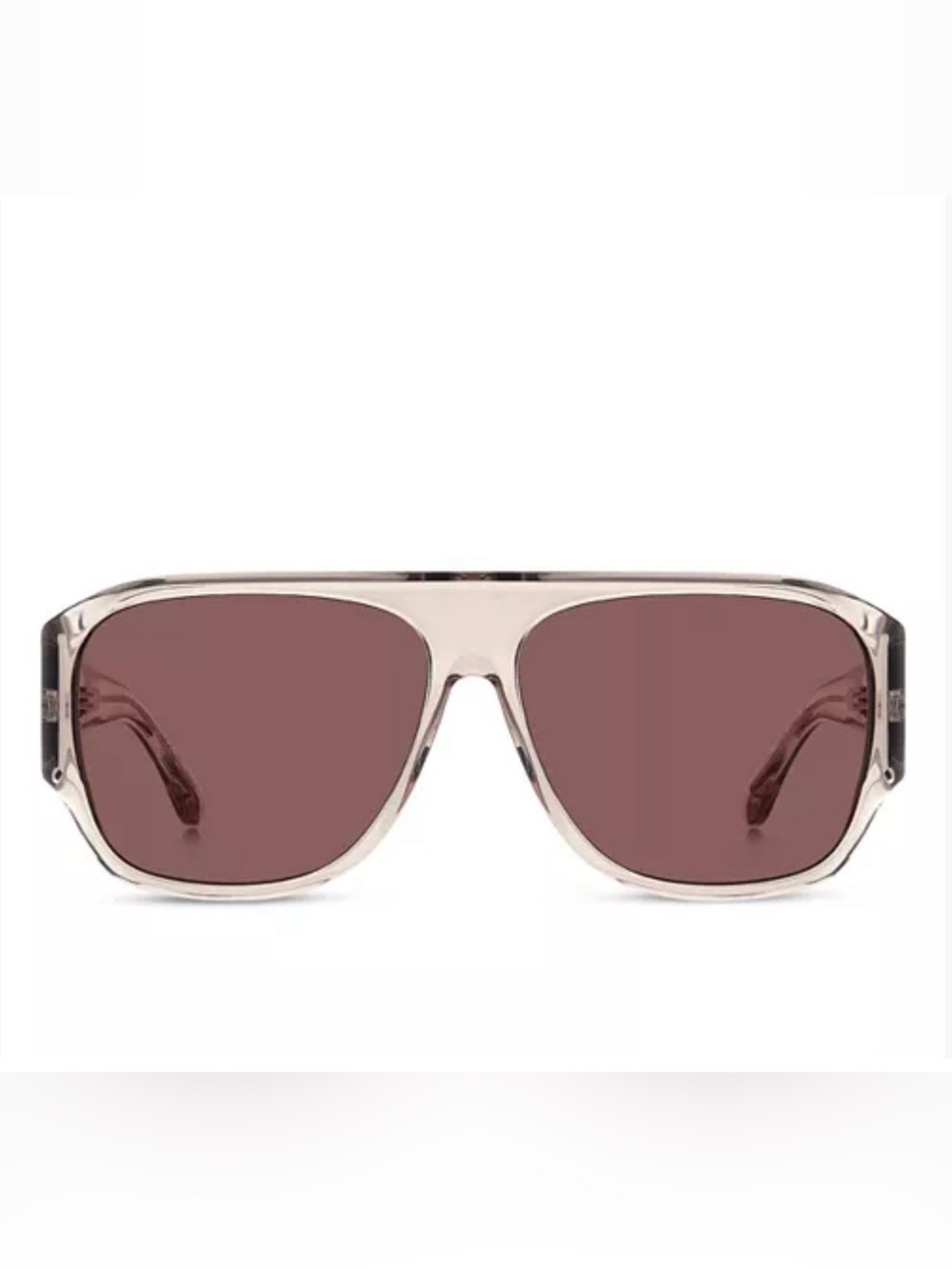 Isabel Marant nude Frame Sunglasses with Rose Brown Lenses